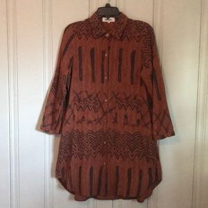 Mordenmiss Casual Long Shirt